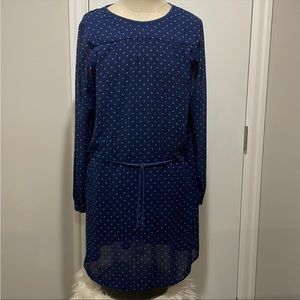 Blue french dress